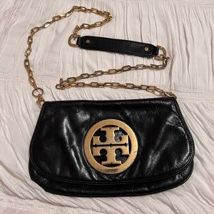 Tory Burch Logo Flap Crossbody - well loved